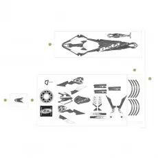 Rabatt Beta EVO250 Factory 17 Verkleidung/Sitzbank/Tank 2