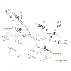 Beta EVO250 Factory 17 Lenker/Armaturen Mega-Angebot