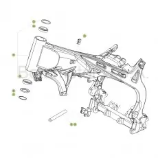 Zertifiziert Beta EVO250 Factory 17 Rahmen/Ausleger