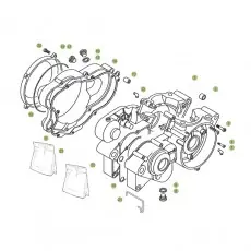 Abverkauf Beta EVO250 Factory 17 Motorgehäuse