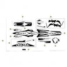 Beta EVO250 Factory 12 Verkleidung/Sitzbank/Tank 2 Neu