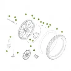 Beta EVO250 Factory 13 Vorderrad Bestpreis