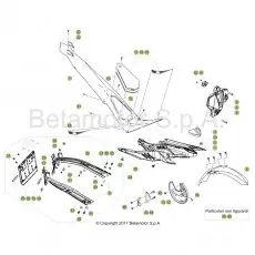 Beta EVO300 Factory 4T 17 Verkleidung/Sitzbank/Tank 1 Top-Preis