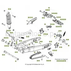 Beta EVO300 Factory 4T 17 Schwingarm/Federbein Preiswert