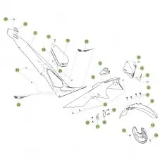 Knallerangebot Beta EVO300 Factory 4T 16 Verkleidung/Sitzbank/Tank 1