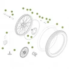 Beta EVO290 11 Vorderrad Expressversand