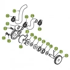 Billig Beta EVO290 11 Schmiersystem