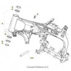 Beta EVO300 SS 17 Rahmen/Ausleger Sonderangebot