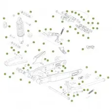 Beta EVO290 09 Schwingarm/Ferderbein 1 Preisknaller