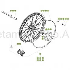 Beta EVO125 17 Vorderrad Jetzt Kaufen