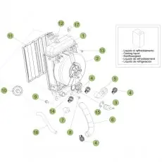 Beta EVO125 17 Kühlsystem Kostenfreie Lieferung