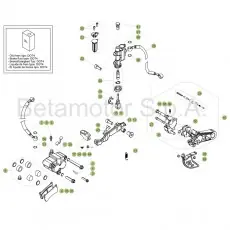 Beta EVO125 17 Bremsen Billig