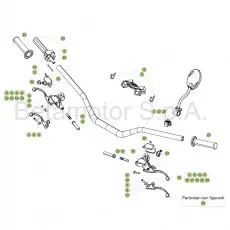 Beta EVO125 17 Lenker/Armaturen Saisonangebot