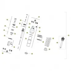 Beta EVO125 17 Schwingarm/Federbein 2 Kostenloser Rückversand