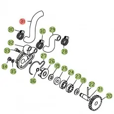 Billig Beta EVO125 17 Kühlsystem