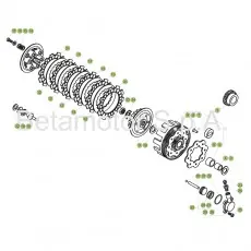 Preisknaller Beta EVO125 17 Primärtrieb/Kupplung