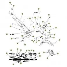 Mega-Angebot Beta EVO290 10 Verkleidung/Sitzbank/Tank