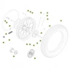 Beta EVO290 10 Hinterrad Neue Kollektion