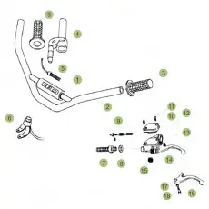 Beta EVO80 Junior 16 Lenker/Armaturen Bestpreis