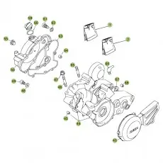 Beta EVO80 Junior 09 Motorgehäuse 2 Neu Im Sortiment