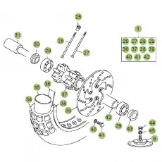 Sonderaktion Beta EVO80 Junior 11 Vorderrad