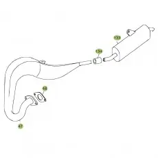 Beta EVO80 Junior 12 Auspuffsystem Top-Seller