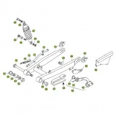 Online Kaufen Beta EVO80 Junior 13 Schwingarm/Federbein