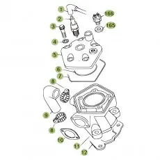 Online Kaufen Beta EVO80 Junior 13 Zylinder/Zylinderkopf/Ventiltrieb