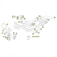 Beta EVO80 Junior 14 Verkleidung/Sitzbank/Tank 1 Neu