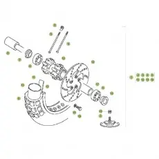 Ausverkauf Beta EVO80 Junior 15 Vorderrad