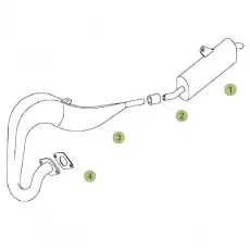 Begrenztes Angebot Beta EVO80 Junior 15 Auspuffsystem