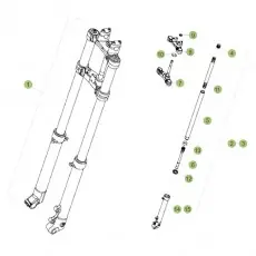 Beta EVO80 Junior 15 Gabel Versand Am Gleichen Tag