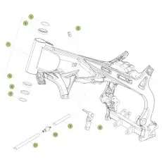Echt Beta EVO300 4T 15 Rahmen/Ausleger