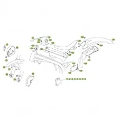 Beta EVO80 11 Verkleidung/Sitzbank/Tank 1 Ausverkauf