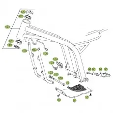 Beta EVO80 Junior 09 Rahmen Zubehör Ausverkauf