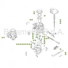 Top-Angebot Beta EVO300 4T 17 Vergaser