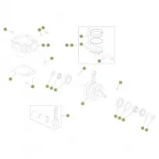 Schnäppchen Beta EVO250 4T 16 Kurbelwelle/Kolben/Ausgleichswelle