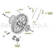 Billig Beta EVO250 4T 17 Hinterrad