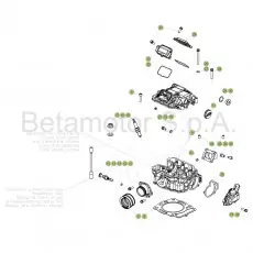Beta EVO250 4T 17 Zylinder/Zylinderkopf/Ventiltrieb 1 Heißes Angebot