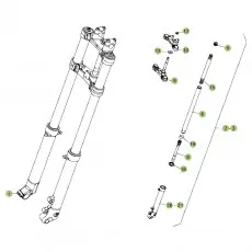 Beta EVO80 Junior 09 Gabel Nur Für Kurze Zeit