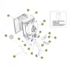 Bestseller Beta EVO250 4T 13 Kühlsystem
