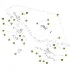 Markenware Beta EVO300 4T 13 Lenker/Armaturen 1