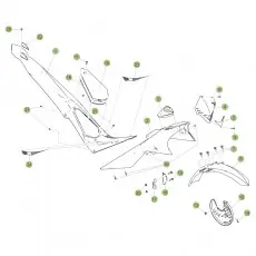 Beta EVO300 4T 14 Verkleidung/Sitzbank/Tank 1 Günstig