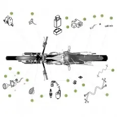 Highlight Beta EVO250 4T 11 Kabelstrang