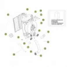 Beta EVO300 4T 10 Kühlsystem Nur Für Kurze Zeit
