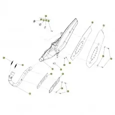 Knallerangebot Beta EVO300 4T 10 Auspuffsystem