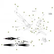 Beta EVO300 4T 09 Verkleidung/Sitzbank/Tank Neue Ware