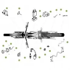 Versand Am Gleichen Tag Beta EVO300 4T 09 Kabelstrang