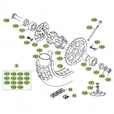 Beta REV50 08 Hinterrad Aktuell