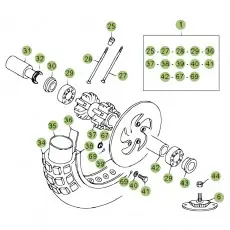 Super-Preis Beta REV80 08 Vorderrad